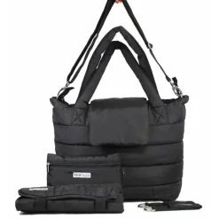 7AM Convertible Backpacks*7 A.M. Voyage - Capri Diaper Tote, Black