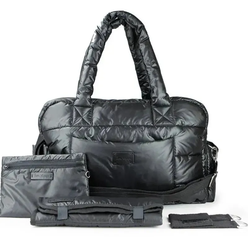 7AM Convertible Backpacks*7 A.M. Voyage - Soho Diaper Bag, Black