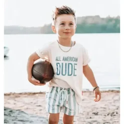 97 Design CO. Baby Tops*97 Design & Co. - All American Dude Kids T-Shirt, 4Th Of July