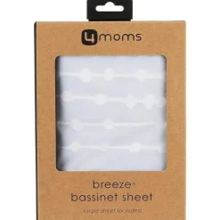 4 Moms Playard Sheets & Accessories*- Breeze Waterproof Fabric Bassinet Sheet, Grey