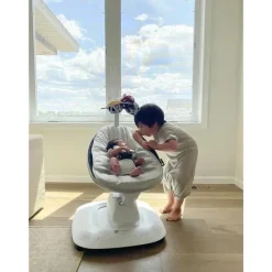 4 Moms Bouncers, Swings & Rockers|Gifts Over $100*- MamaRoo Multi-Motion Baby Swing, Sage