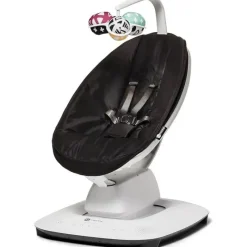 4 Moms Bouncers, Swings & Rockers*- MamaRoo Multi-Motion Baby Swing, Black