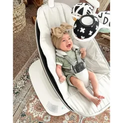 4 Moms Bouncers, Swings & Rockers*- MamaRoo Multi-Motion Baby Swing, Black