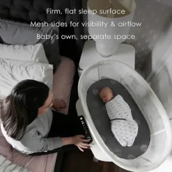 4 Moms Cool Baby Products|Bassinets & Cradles*- Mamaroo Sleep Bassinet with Bluethooth & Motion