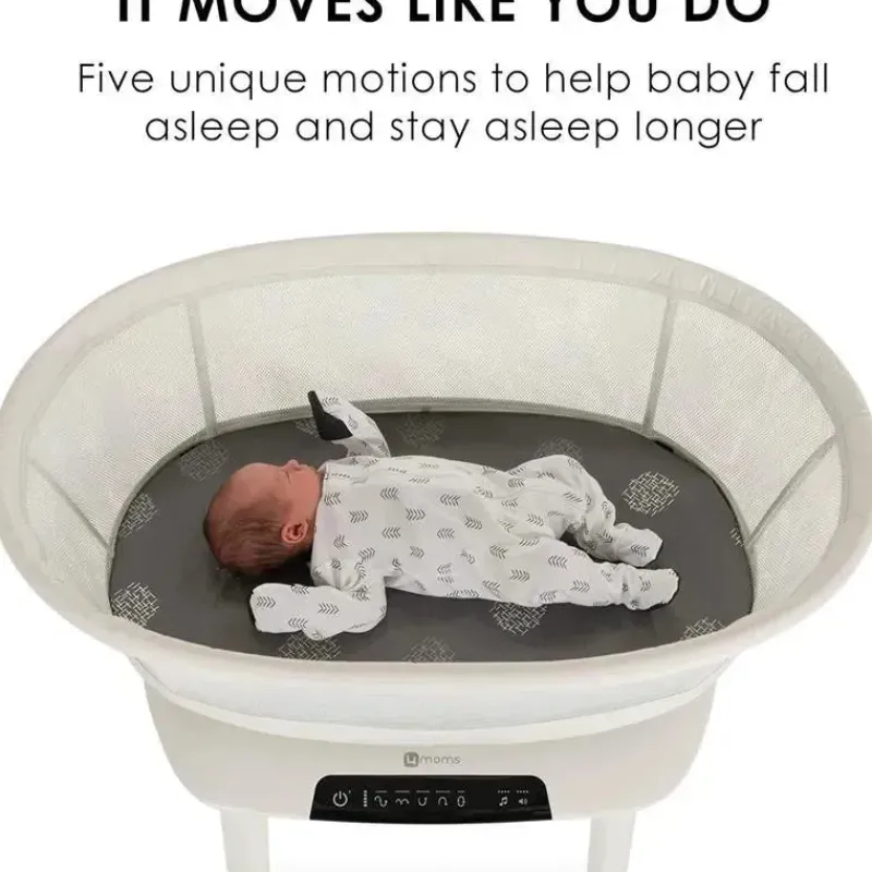 4 Moms Cool Baby Products|Bassinets & Cradles*- Mamaroo Sleep Bassinet with Bluethooth & Motion