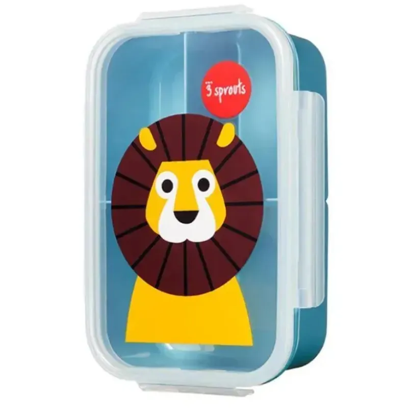 3 Sprouts Lunch Box|Dishes, Utensils & Food Containers*- Lion Lunch Bento Box