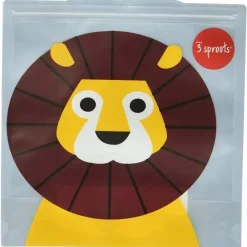 Squishable Food Storage*3 Sprouts - Lion Sandwich Bag (2 Pack), Blue