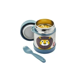 3 Sprouts Food Jars & Snack Cups|Dishes, Utensils & Food Containers*- Stainless Steel Food Jar, Lion