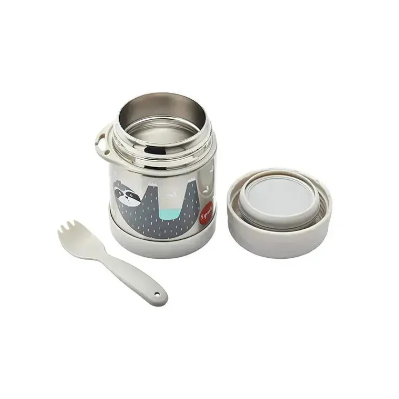 3 Sprouts Food Jars & Snack Cups|Dishes, Utensils & Food Containers*- Stainless Steel Food Jar, Sloth