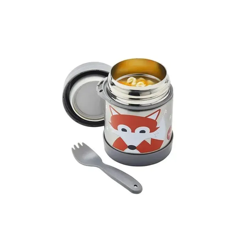 3 Sprouts Food Jars & Snack Cups|Dishes, Utensils & Food Containers*- Stainless Steel Food Jar, Fox