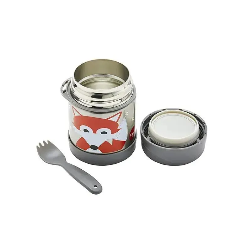 3 Sprouts Food Jars & Snack Cups|Dishes, Utensils & Food Containers*- Stainless Steel Food Jar, Fox