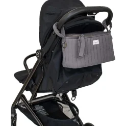 3 Sprouts Storage & Organizers*- Universal Stroller Caddy Organizer, Charcoal Grey