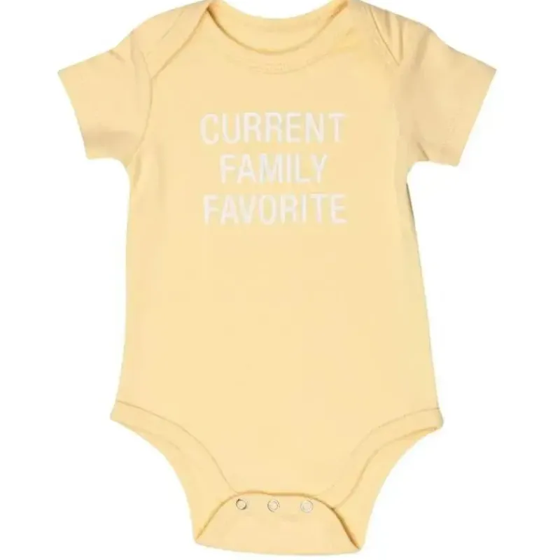 About Face Designs Baby Onesies & Bodysuits*- Baby Unisex Family Favorite Bodysuit, 3/6M
