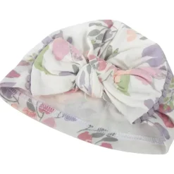 AD Sutton Blankets & Quilts*A.D Sutton - Baby Cotton Swaddle Blanket Wrap with Headband or Hat Set, Lilac Flower