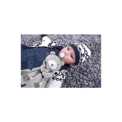 AD Sutton Lovies, Security Blankets & Blankies*A.D. Sutton - Baby Essentials Security Blanket, Bear Mountain Blue
