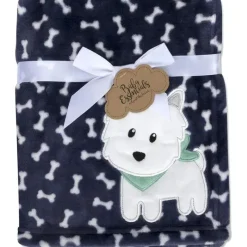AD Sutton Blankets & Quilts*A.D. Sutton - Baby Essentials Sherpa Fleece Baby Blankets, Puppy