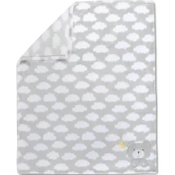 AD Sutton Blankets & Quilts*A.D. Sutton - Baby Essentials Plush Blanket, Bear Grey