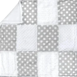 AD Sutton Blankets & Quilts*A.D. Sutton - Baby Essentials Blankets With Secutiry Blanket, Elephant Grey