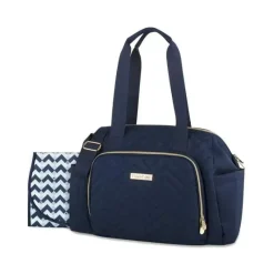 AD Sutton Diaper Backpacks*A.D Sutton - Harper Frame Quilted Diaper Bag Tote