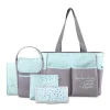AD Sutton Diaper Backpacks*A.D. Sutton - 5Pk Baby Essentials Diaper Bag Set, Blue