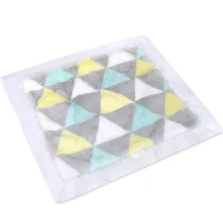 United Pacific Designs Blankets & Quilts*A.D. Sutton - Plush Unisex Triangle Print Blanket With Satin Trim Multi