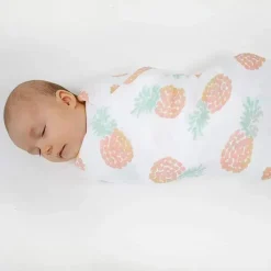 Aden + Anais Blanket Gift Set|Swaddles & Wearable Blankets*- 4 Pk Muslin Swaddles, Tropicalia
