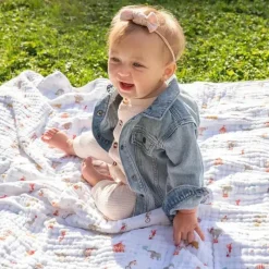 Aden + Anais Blankets & Quilts*- Essential Elephant Circus Baby Blanket