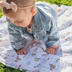 Aden + Anais Blankets & Quilts*- Essential Elephant Circus Baby Blanket