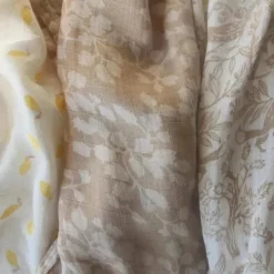 Aden + Anais Blanket Gift Set|Swaddles & Wearable Blankets*- 3-Pack Swaddles - Silky Soft Natural, Woodland