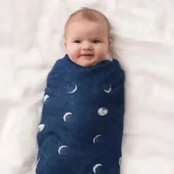 Aden + Anais Blanket Gift Set|Swaddles & Wearable Blankets*- 3-Pack Swaddles - Silky Soft, Stargaze