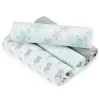 Aden + Anais Blanket Gift Set|Swaddles & Wearable Blankets*- 4Pk Cotton Muslin Swaddle, Baby Star
