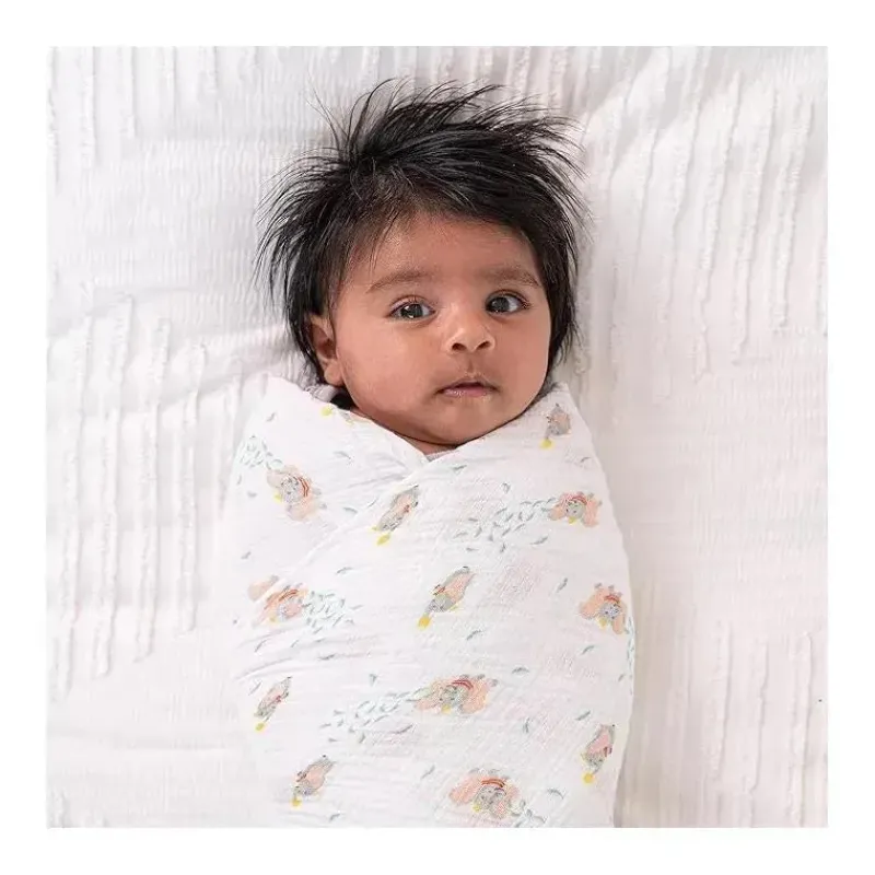 Aden + Anais Blanket Gift Set|Swaddles & Wearable Blankets*- 2Pk Disney + Friends Swaddle Blanket
