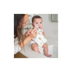 Aden + Anais Baby Washcloths*- 3Pk Essentials Classic Dino Jungle Washcloth Set