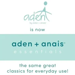 Aden + Anais Blanket Gift Set|Swaddles & Wearable Blankets*- 4Pk Muslin Swaddles Bear Necessities