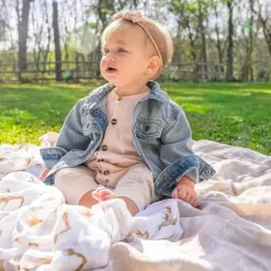 Aden + Anais Blanket Gift Set|Blankets & Quilts*- Swaddle Blanket, 100% Organic Cotton Blankets, 4 Pack, Safari Dreams