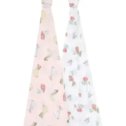 Aden + Anais Blanket Gift Set|Swaddles & Wearable Blankets*- Swaddles - Muslin Disney Princess 2-Pack