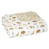 Aden + Anais Blanket Gift Set|Blankets & Quilts*- Tanzania-Great Migration Blanket