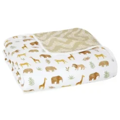 Aden + Anais Blanket Gift Set|Blankets & Quilts*- Tanzania-Great Migration Blanket