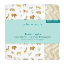 Aden + Anais Blanket Gift Set|Blankets & Quilts*- Tanzania-Great Migration Blanket