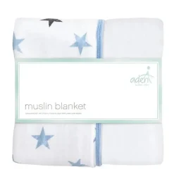 Aden + Anais Blankets & Quilts*Muslin Breathable Blanket, Stars