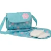 Adora Dolls Accessories|Dolls*- Baby Doll Diaper Bag, Includes Changing Mat and 2 Doll Diapers, Blue Flower Power
