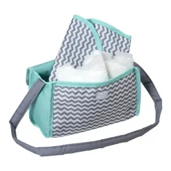 Adora Dolls Accessories|Dolls*- Baby Doll Diaper Bag, Includes Changing Mat and 2 Doll Diapers, Zig Zag Print