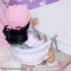Adora Dolls Accessories|Dolls*- Classic Doll Feeding Seat, Pastel Pink