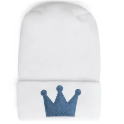 Adora Baby Gifts Baby Hats*- Newborn Baby Hospital Hat, Linen Demin Crown
