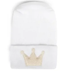 Adora Baby Gifts Baby Hats*- Newborn Baby Hospital Hat, Weave Ivory Crown