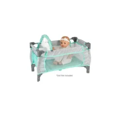 Adora Dolls Accessories|Dolls*Crib Zig Zag Deluxe Pack N Play