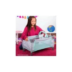 Adora Dolls Accessories|Dolls*Crib Zig Zag Deluxe Pack N Play