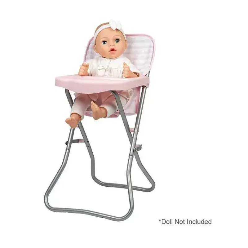 Adora Dolls Accessories|Dolls*High Chair Accessories Baby Pink for Baby Dolls
