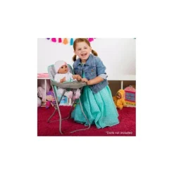 Adora Dolls Accessories|Dolls*Zig Zag High Chair for Baby Doll