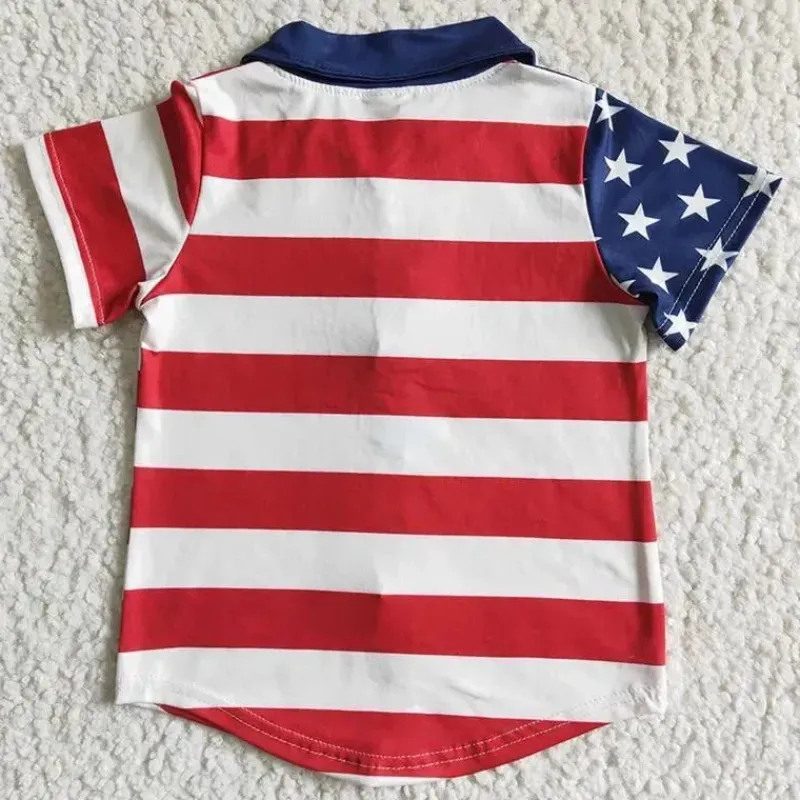 Aier Baby Tops*- Baby Boys 4Th Of July Star Stripe Shirts